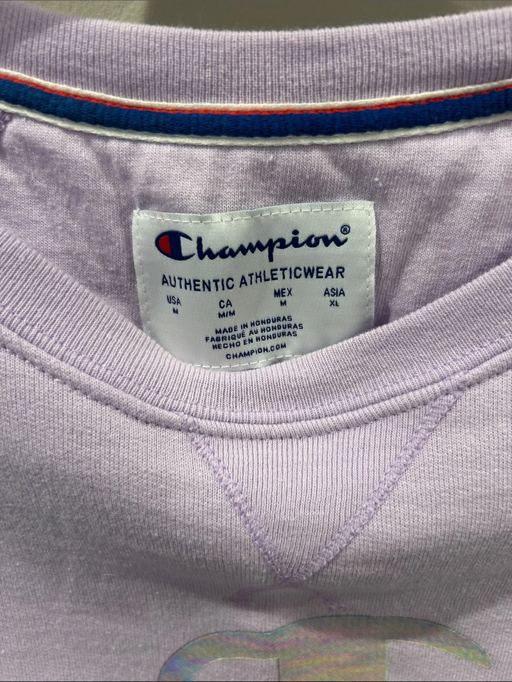 Champion soft lavender